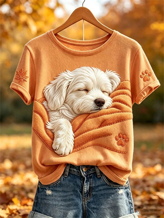 Women's Casual Printed Top