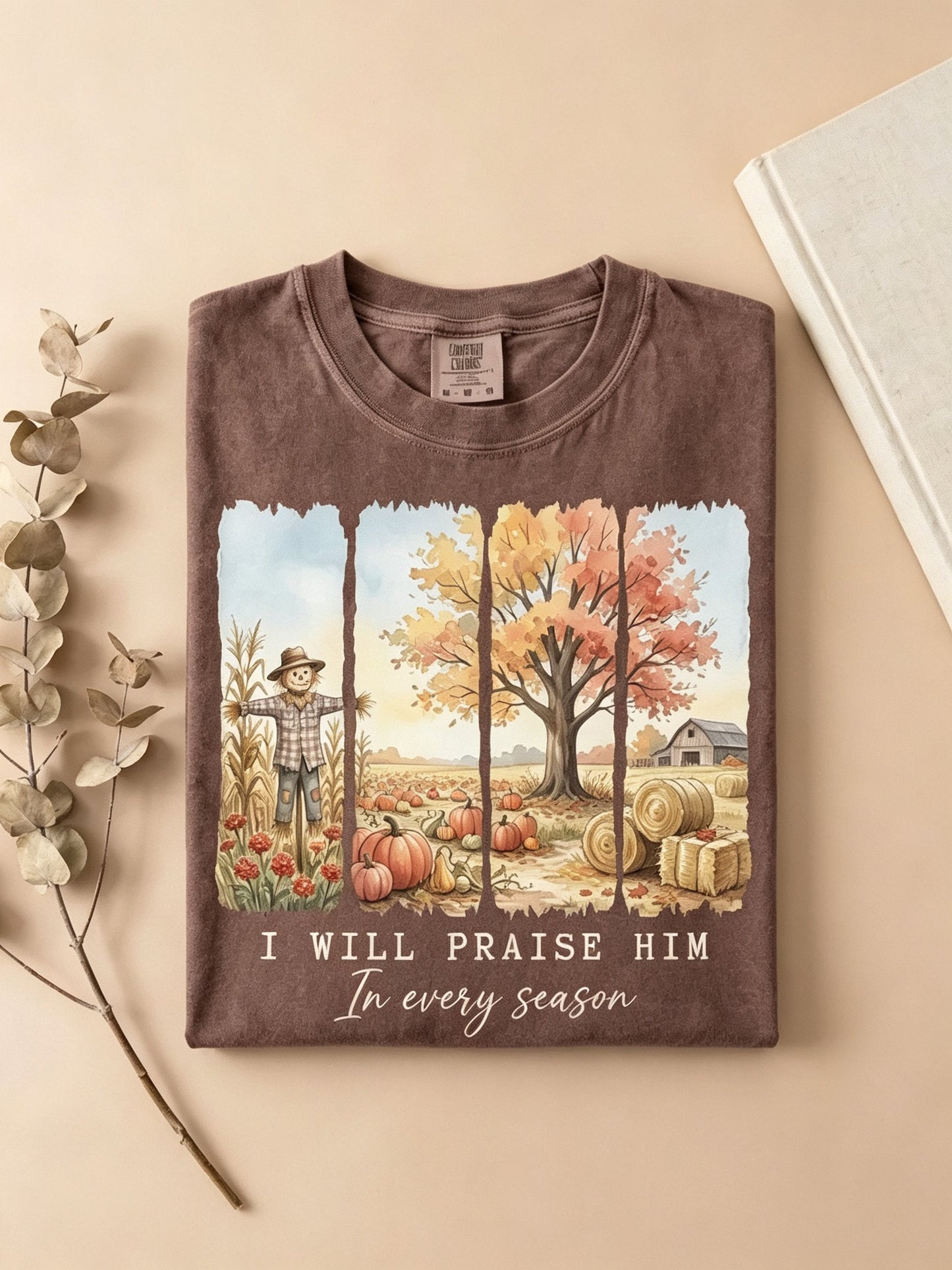 Women's Autumn Print T-Shirt