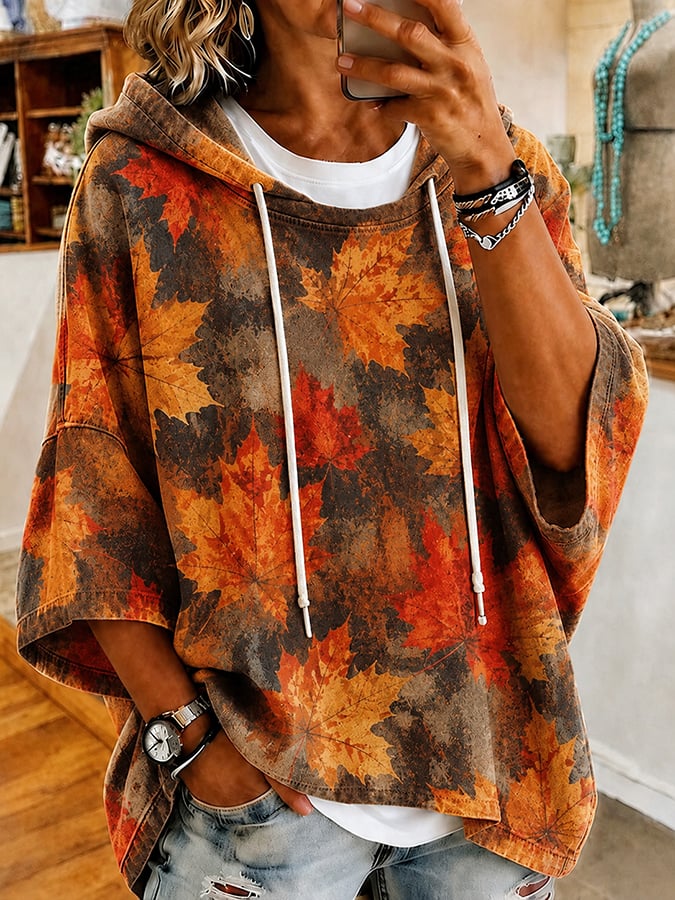 Women'S Casual Autumn Printed Top