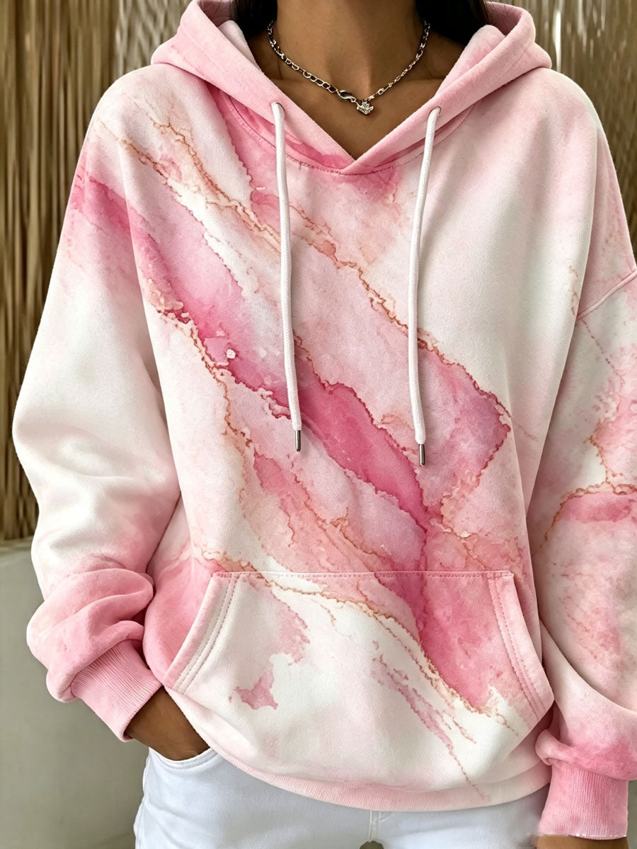 Women's breast cancer fade pink sweater