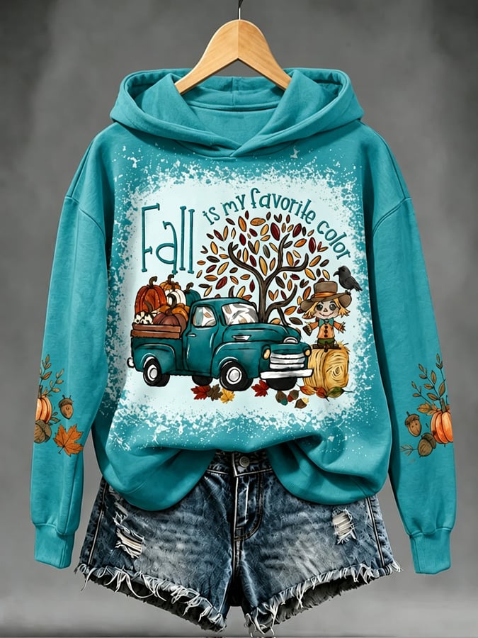 Women's Autumn Printed Sweatshirt
