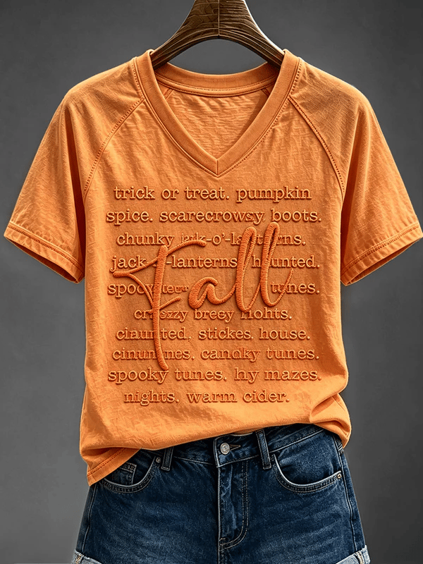 Women's Fall Print T-Shirts
