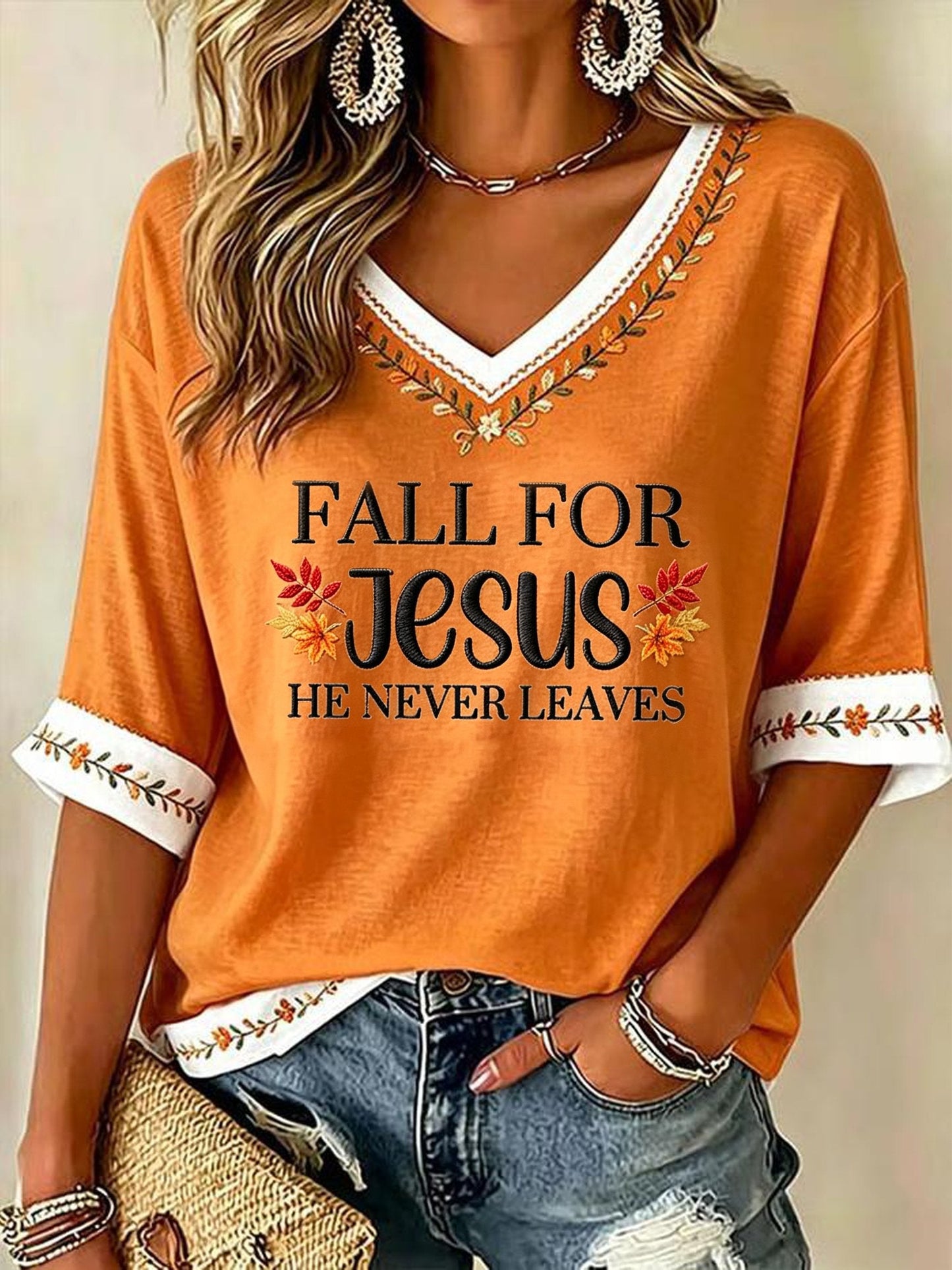 Women's Autumn Animal Series Casual T-shirt