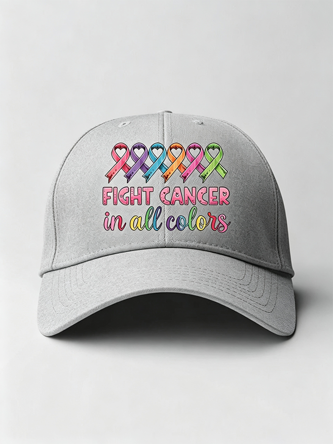 Unisex Leisure All Cancer Awareness Month Hat
