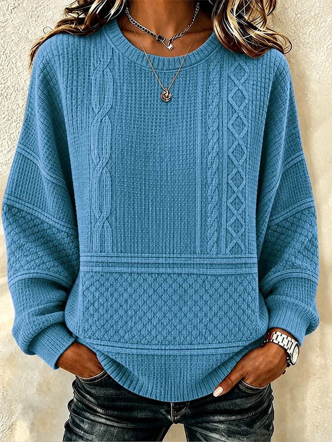 Women'S Casual Printed Sweatshirt