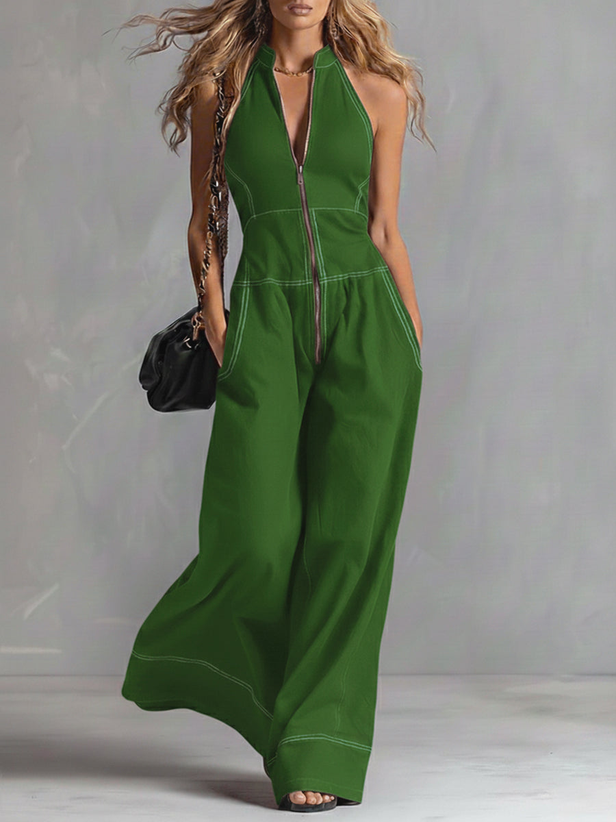 π₯ Casual Zippered Cotton Jumpsuit β The Ultimate Everyday Must-Have
