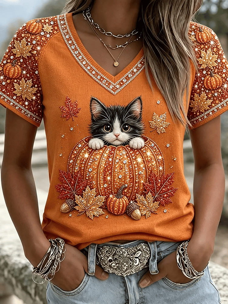 Women's Printed Casual T-shirt