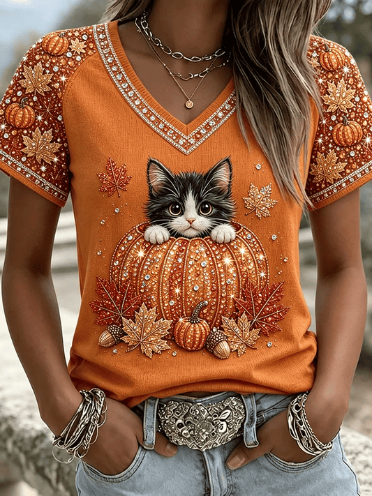 Women's Printed Casual T-shirt