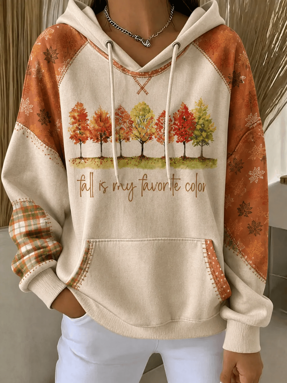 Women's Casual  Print Pullover Sweatshirt
