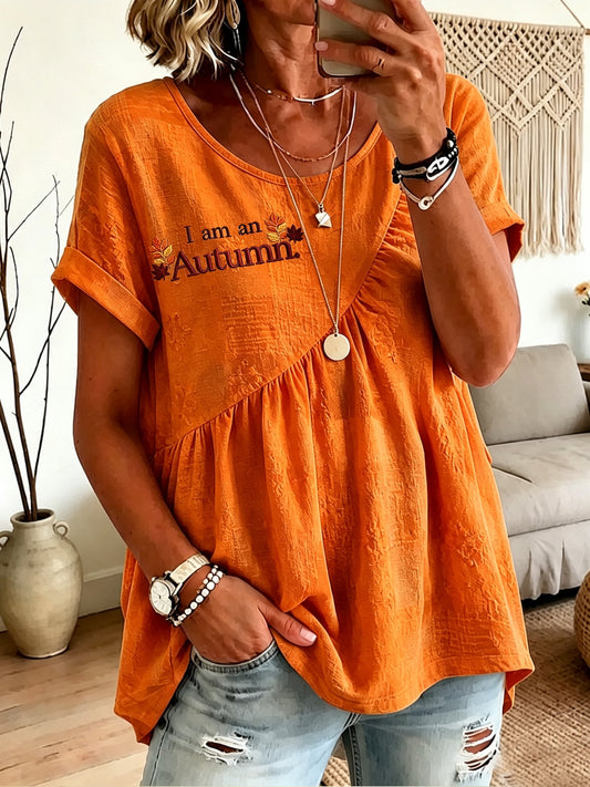 Women's Autumn Printed Top