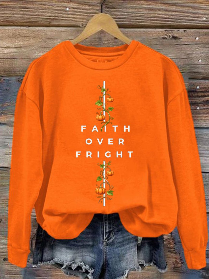 Women Fall Casual Print Sweatshirt