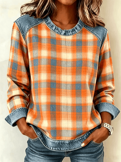Women's Casual  Print Pullover Sweatshirt