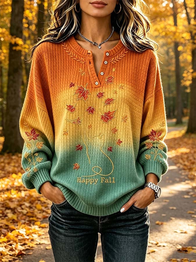 Women'S Casual Printed Sweatshirt
