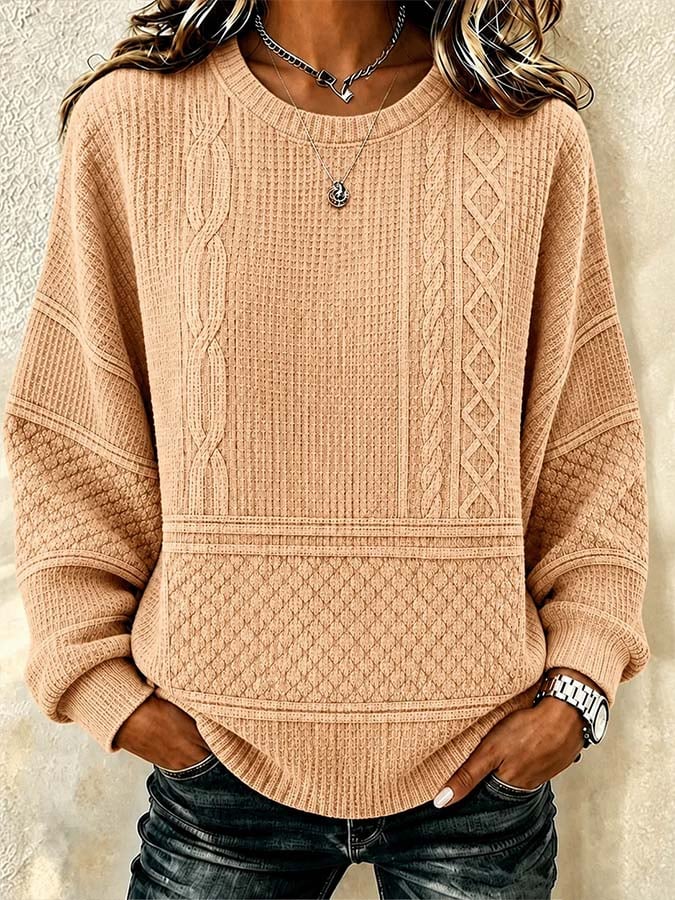 Women'S Casual Printed Sweatshirt