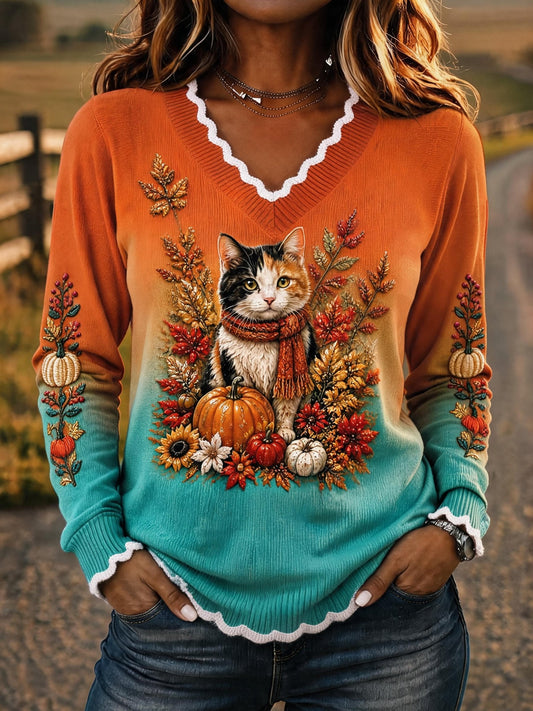 Women'S Casual Printed Top