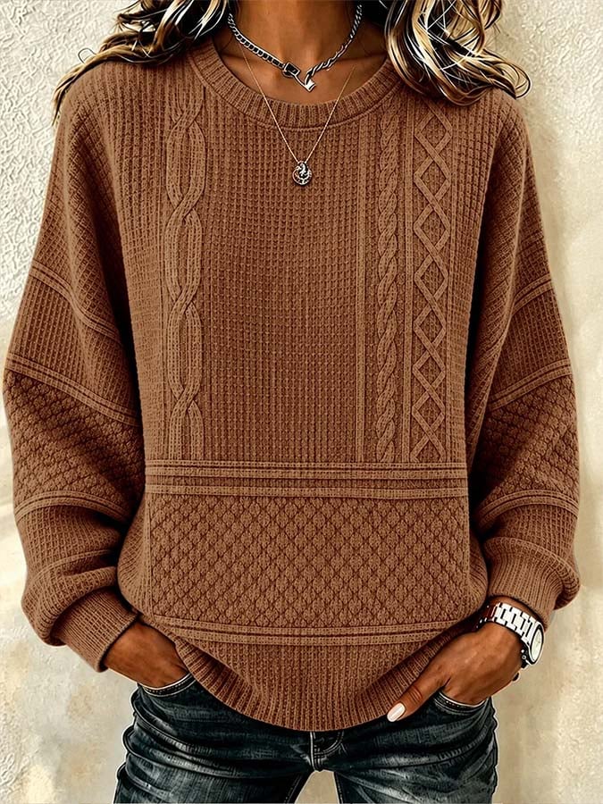 Women'S Casual Printed Sweatshirt