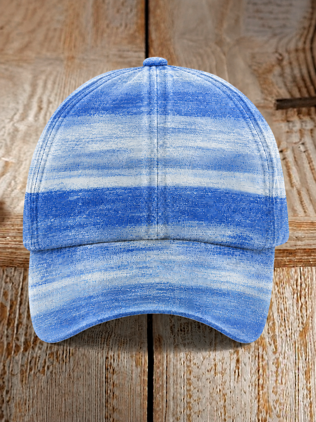 Unisex Pink Gradient Print Breast Cancer Awareness Support Hat