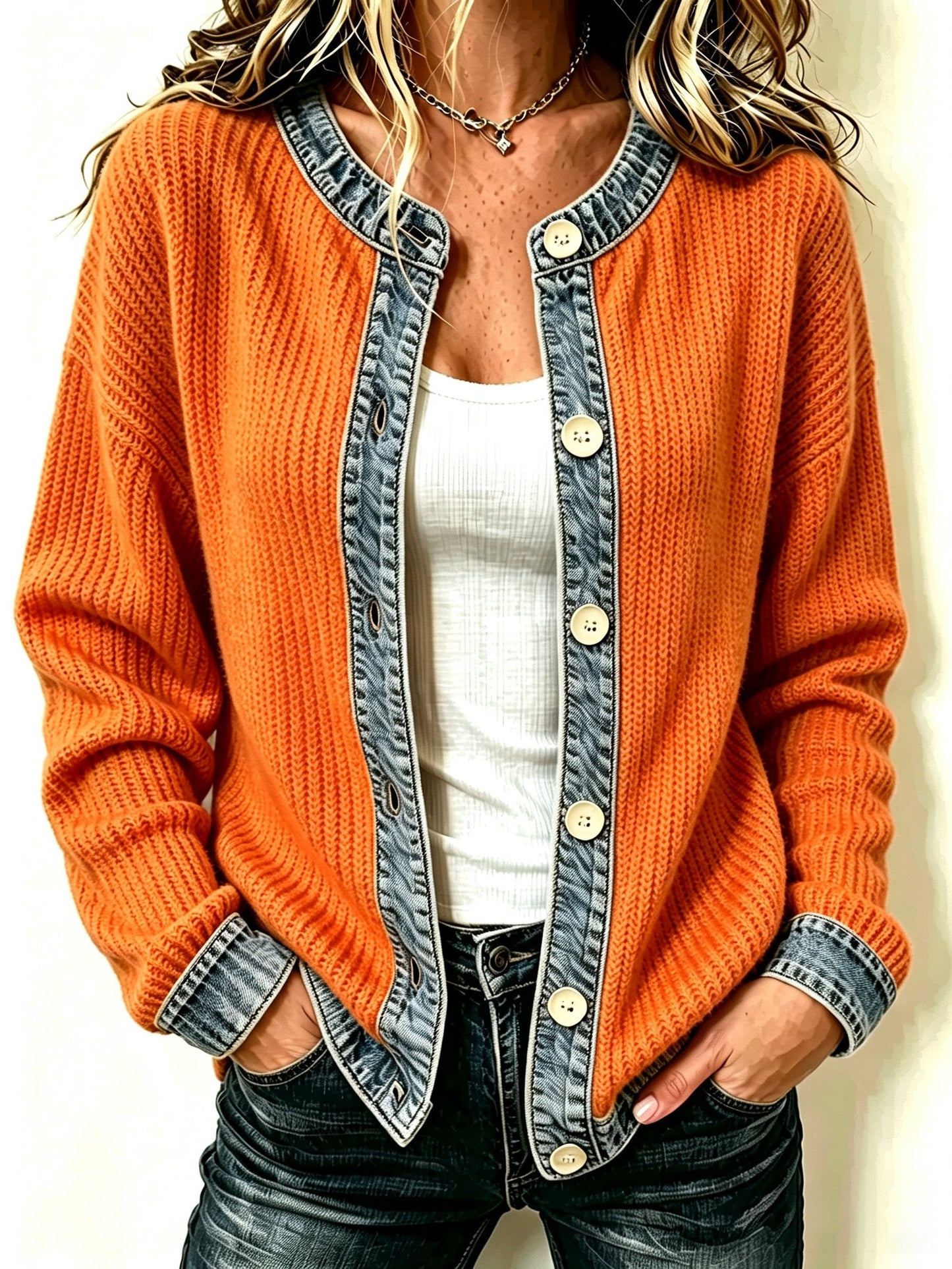 Women's Casual Autumn Knitted Cardigan