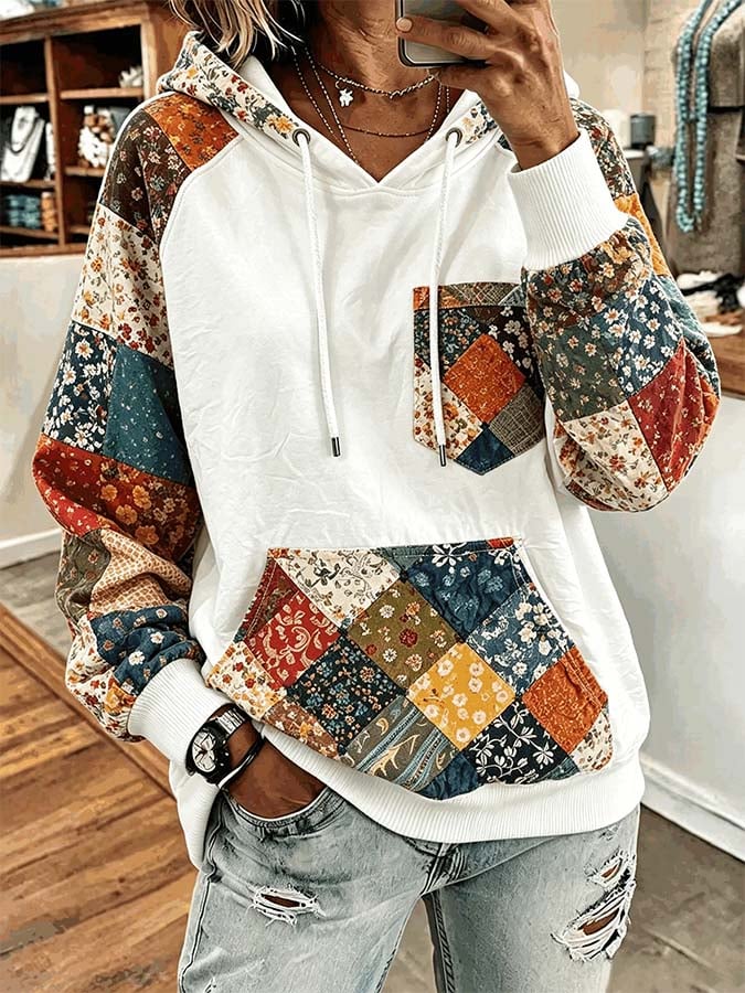 Women'S Casual Printed Sweatshirt