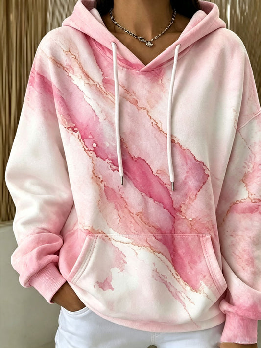Women's breast cancer fade pink sweater