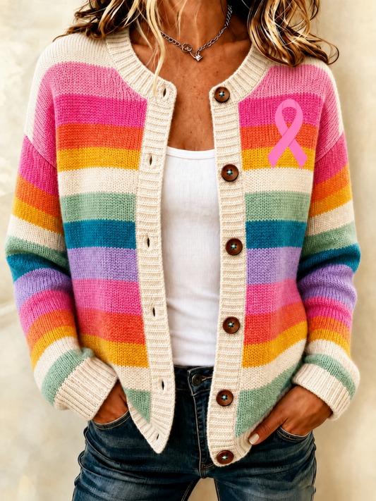 Women'S Casual Knitted Cardigan Top