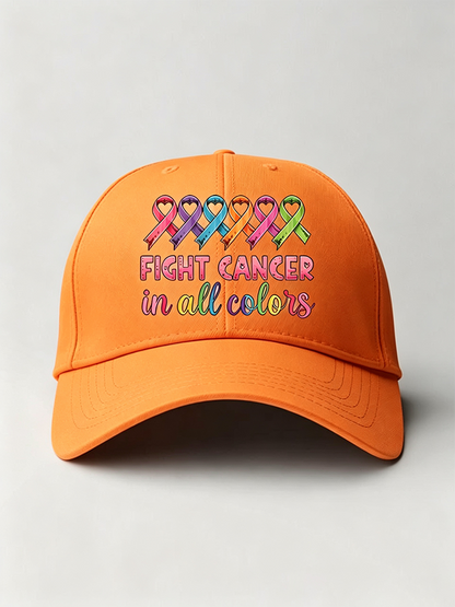Unisex Leisure All Cancer Awareness Month Hat