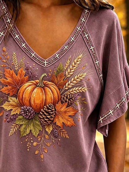 Women'S Casual Printed Top