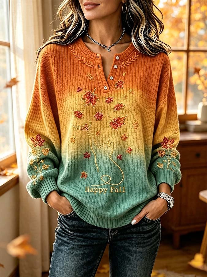 Women'S Casual Printed Sweatshirt
