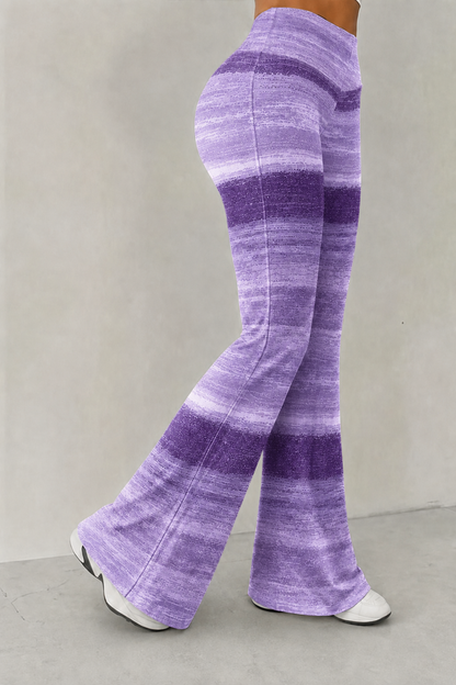 Women'S Breast Cancer Awareness Publicity Printed Casual Trousers