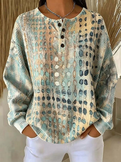 Women'S Casual Printed Sweatshirt
