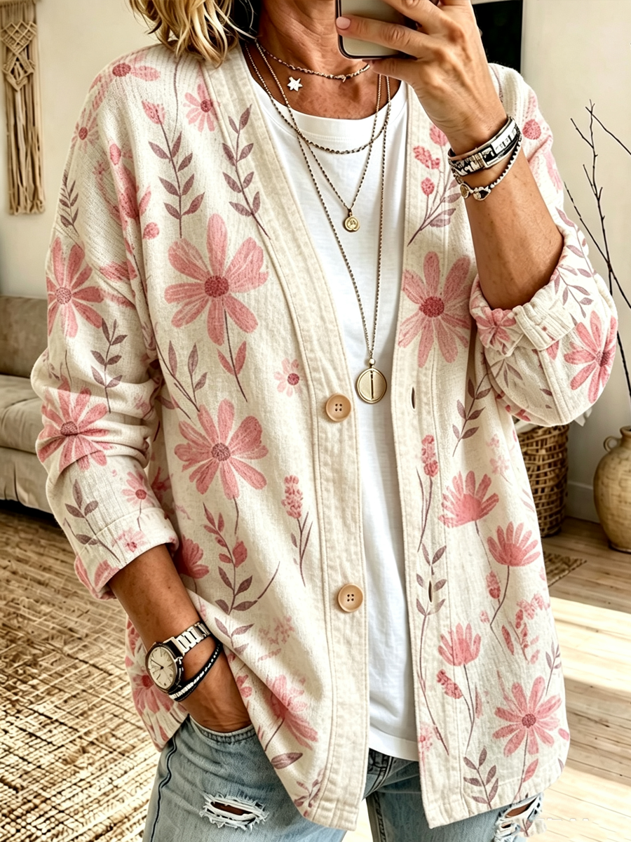 Women'S Plaid Cardigan Top