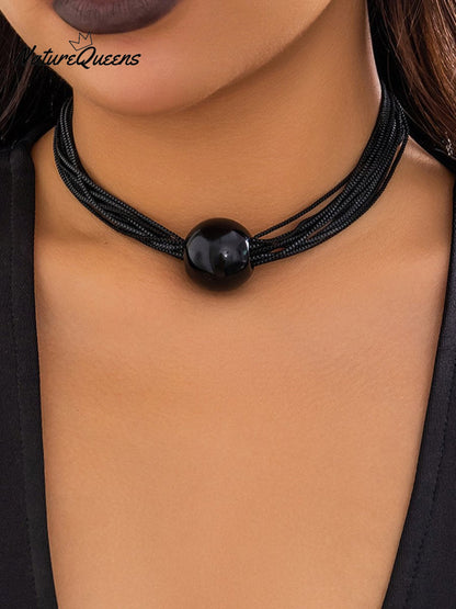 Punk Multi-layered Necklace Bracelet