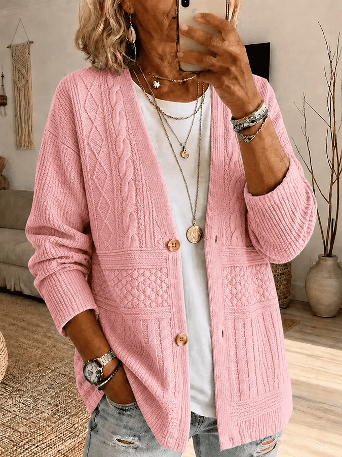 Women'S Casual Printed Cardigan