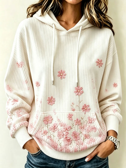Women's Casual Print Hoodie