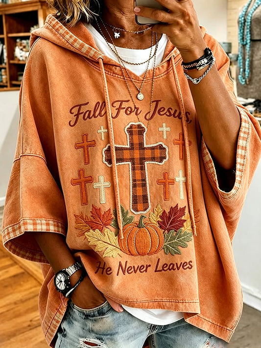 Fall For Jesus He Never Leaves Top