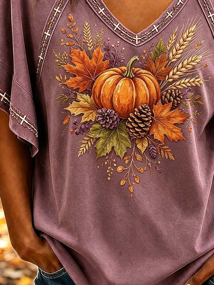 Women'S Casual Printed Top