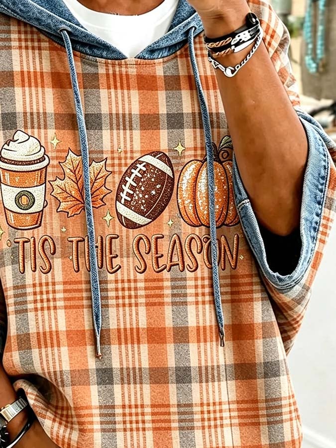 Women'S Casual Pumpkin Print Autumn Top