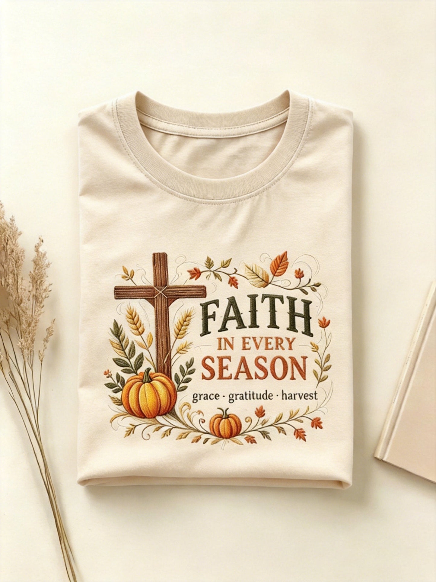 Women's Autumn Print T-Shirt