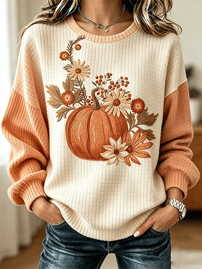 Women's Casual Printed Sweatshirt