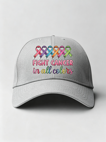 Unisex Leisure All Cancer Awareness Month Hat
