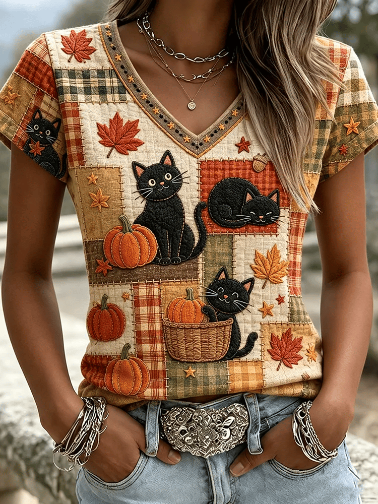 Women's Printed Casual T-shirt