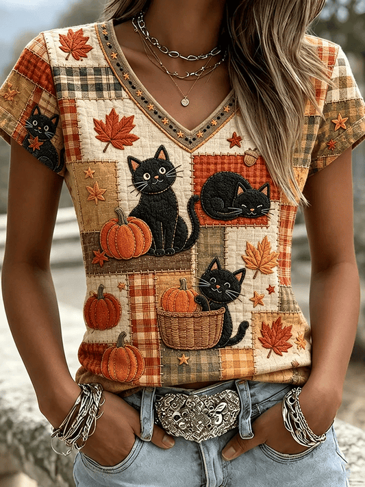 Women's Printed Casual T-shirt