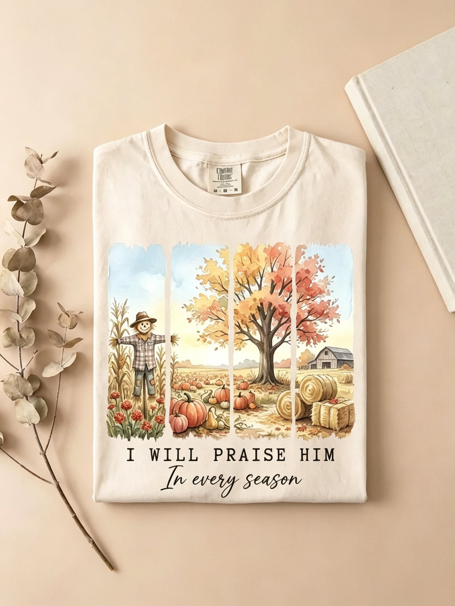 Women's Autumn Print T-Shirt