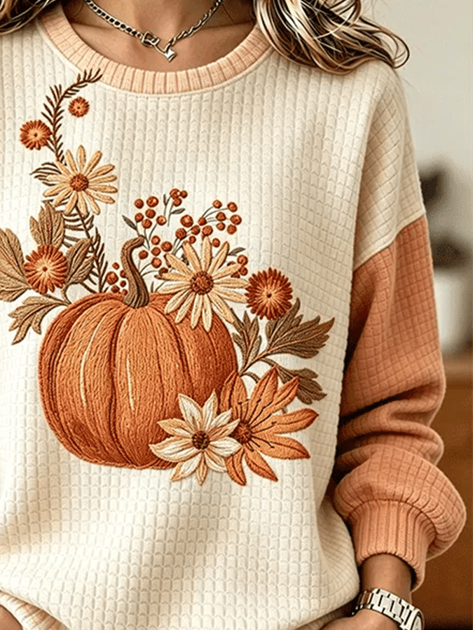 Women's Casual Printed Sweatshirt