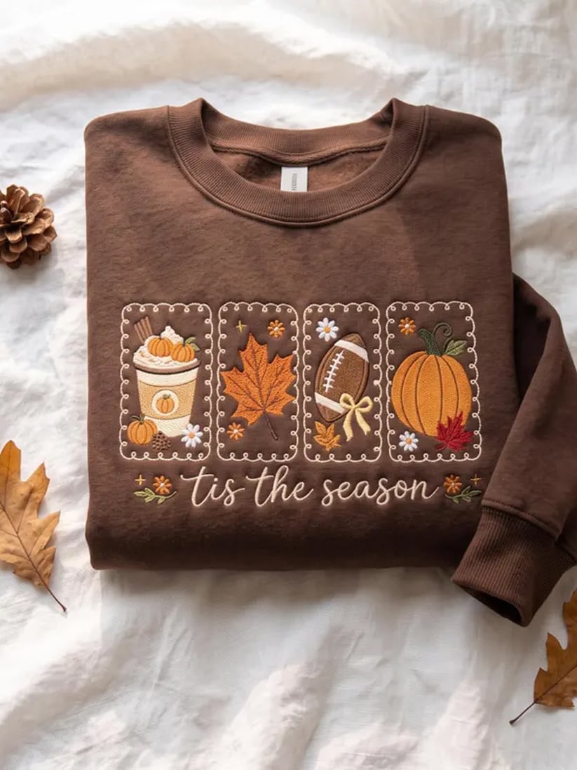 Women's Tis The Season comfortable sweatshirt