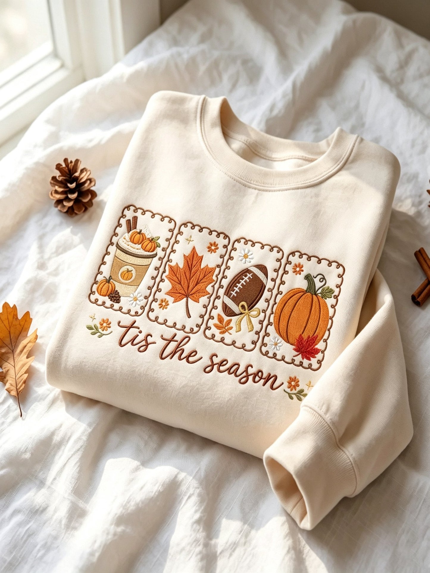 Women's Tis The Season comfortable sweatshirt