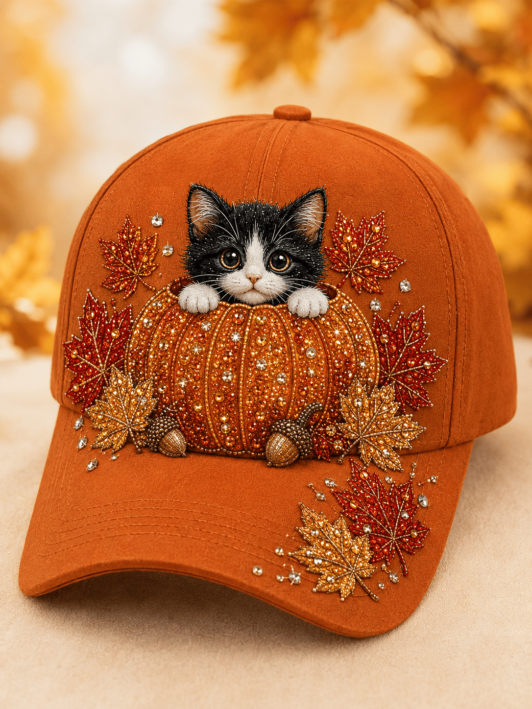 Fall Animal Print Hat