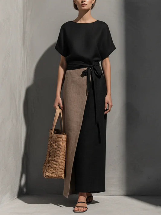 Women's Casual Minimalist Design Dress